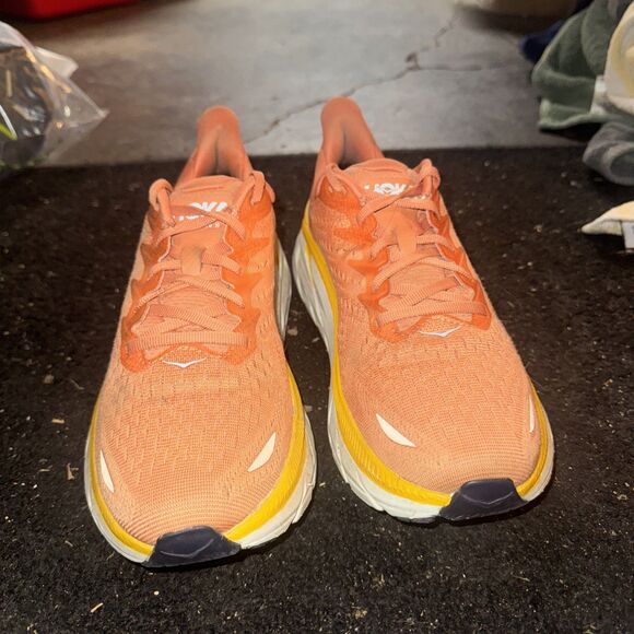 Hoka One One Clifton 8 Women's Shoes Sneakers Running 1119394 SBSCR Size 9 B - Picture 2 of 7